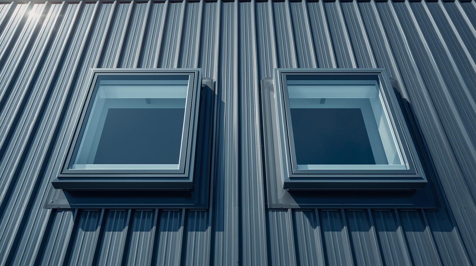 Deck-mount skylights installed by Cetra Exterior